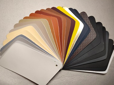 Seat leather fabric
