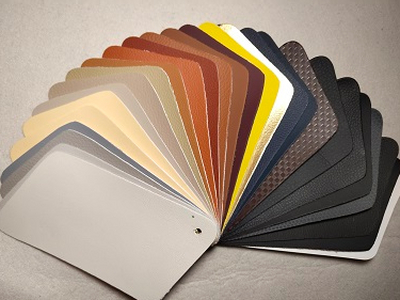Seat leather fabric